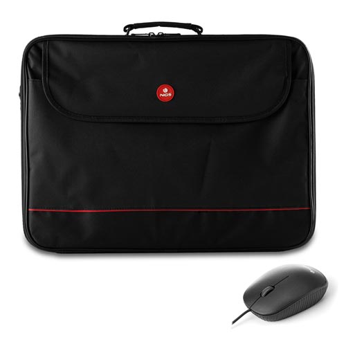 Maletin Portatil Ngs 16'' Bureau Kit+Raton Negro | Quonty.com | BUREAUKIT