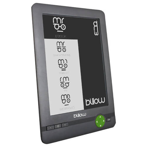 Libro Electrónico Billow E03flc 6'' 800x600 4gb | Quonty.com | E03FLC