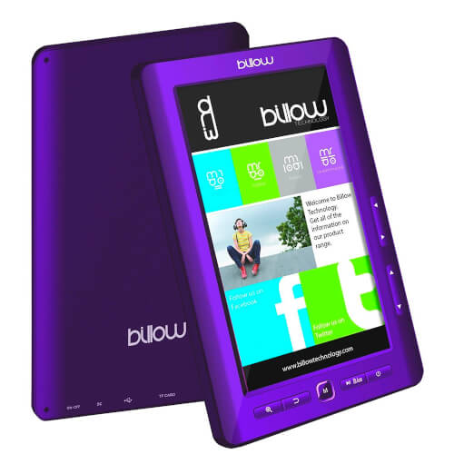 Libro Electrónico Billow E2tp 7'' 800x480 | Quonty.com | E2TP