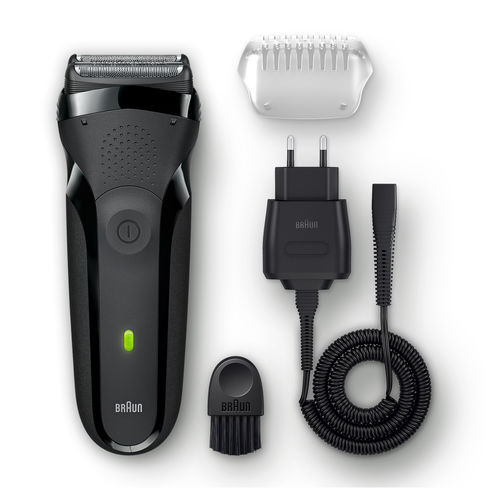 Afeitadora Eléctrica Braun Recargable Braun Series 3 300s | Quonty.com | 190028