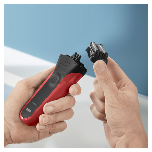 Afeitadora Braun 300s Roja | Quonty.com | 300S ROJA