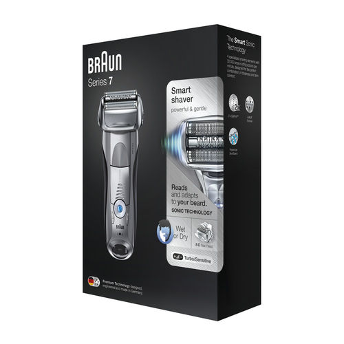 Afeitadora Braun Series 7 7893s Plata | Quonty.com | 7893S