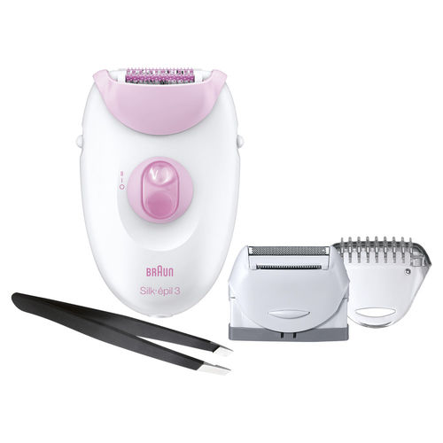 Depiladora Y Afeitadora Braun Silk-Epil 3 3270 | Quonty.com | 3270 PACK