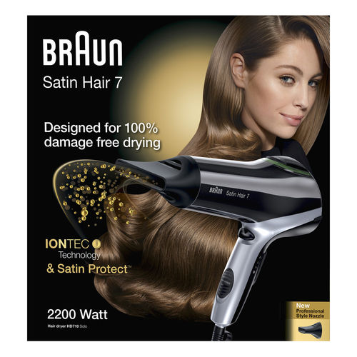 Secador De Pelo Braun Satín Hair Hd 710 2200w | Quonty.com | SATIN HAIR HD 710