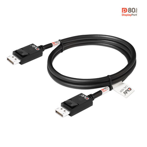 Cable Club 3d Displayport 2.1 Con Certificación Vesa Dp80 8k 240hz 1.2m | Quonty.com | CAC-1091
