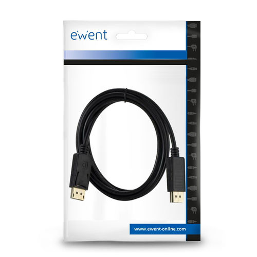 Cable Displayport Ewent Dp/M - Dp/M 2m Negro | Quonty.com | EC1406