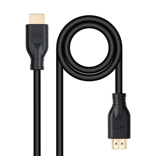 Cable Hdmi Nano Cable Hdmi A/M - Hdmi A/M V2.0 1.0m 4k Negro | Quonty.com | 10.15.3901