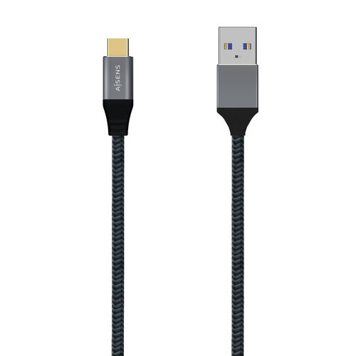 Cable Usb Aisens Usb3.1 A/M - Usb3.1 C/M 1.0m Gris | Quonty.com | A107-0631