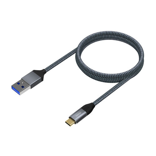 Cable Usb Aisens Usb3.1 A/M - Usb3.1 C/M 1.0m Gris | Quonty.com | A107-0631