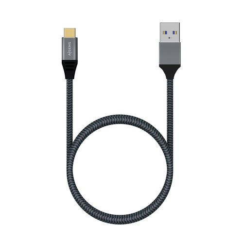 Cable Usb Aisens Usb3.1 A/M - Usb3.1 C/M 1.0m Gris | Quonty.com | A107-0631