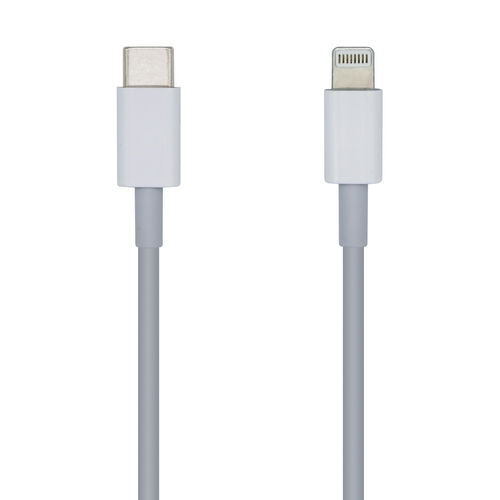 Cable Usb Aisens Usb-C Lightning - Usb-C/M 1.0m Blanco | Quonty.com | A102-0442
