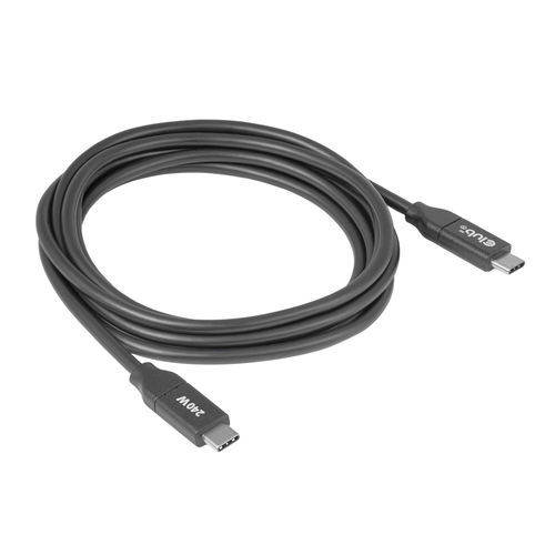 Cable Usb Club 3d Usb-C Carga Segura 240w 2m | Quonty.com | CAC-2506
