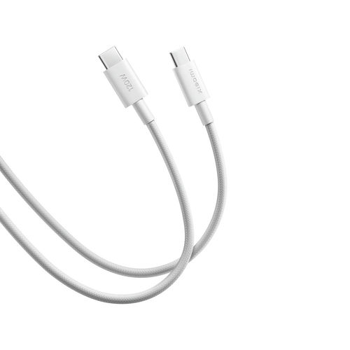 Cable Xiaomi 6a Braided Usb-C To Usb-C 2m | Quonty.com | BHR087AGL