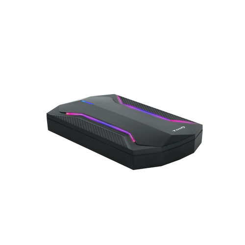 Caja Hdd/Ssd Tooq Tqe-2599rgb 2.5&Quot; Sata Usb3.1 Negra Rgb Gaming | Quonty.com | TQE-2599RGB