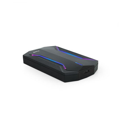 Caja Hdd/Ssd Tooq Tqe-2599rgb 2.5&Quot; Sata Usb3.1 Negra Rgb Gaming | Quonty.com | TQE-2599RGB