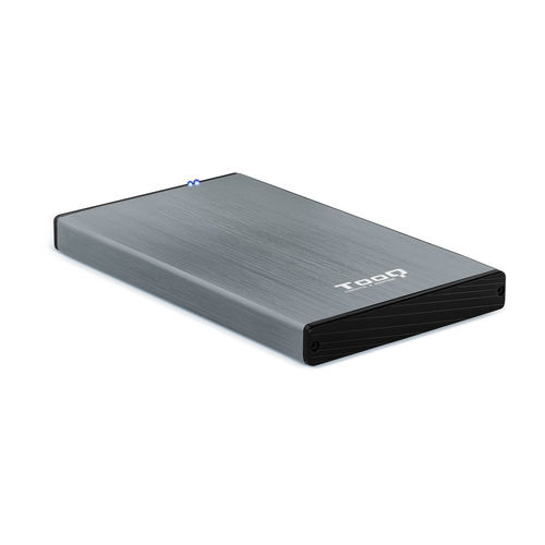 Caja Hdd Tooq Tqe-2527g 2.5'' Sata Usb3.0/3.1 9,5mm Gen1 Gris | Quonty.com | TQE-2527G