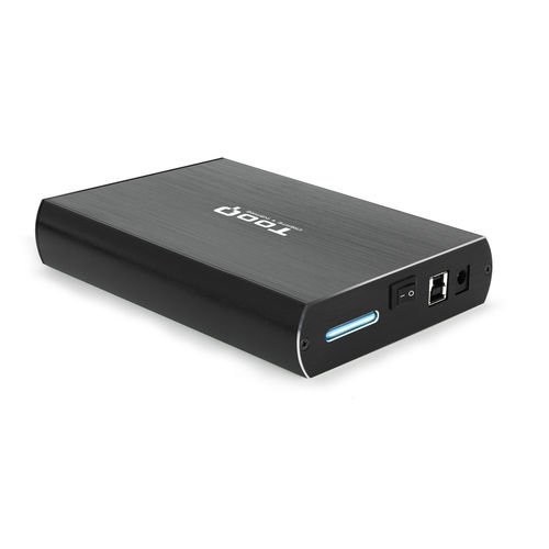 Caja Hdd Tooq Tqe-3531b 3.5'' Sata Usb3.0/3.1 Gen1 Negra | Quonty.com | TQE-3531B