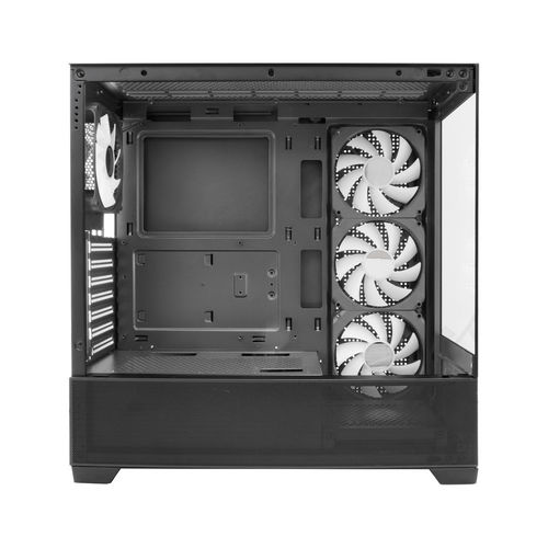 Caja Semitorre/Atx Coolbox Ga250 Vision S/Fuente Usb3.0 Negra A-Rgb C/Ventana | Quonty.com | COO-CHA-GA250-0