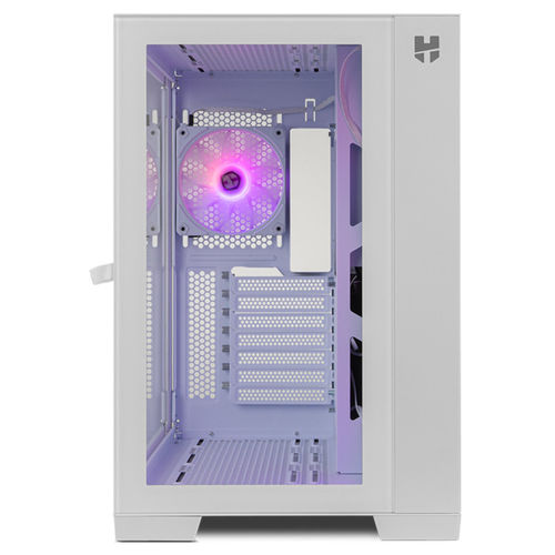 Caja Semitorre/Atx Nox Hummer Astra S/Fuente Usb3.0-Type C Blanca Argb C/Ventana | Quonty.com | NXHUMMERASTRAWH