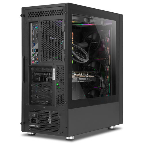 Caja Semitorre/Atx Nox Hummer Blaster S/Fuente Usb3.0 Negra Argb C/Ventana | Quonty.com | NXHUMMERBLASTER