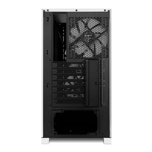 Caja Semitorre/Atx Nox Hummer Element S/Fuente Usb3.0-Type C Blanca/Madera C/Ventana | Quonty.com | NXHUMMERELEMENT