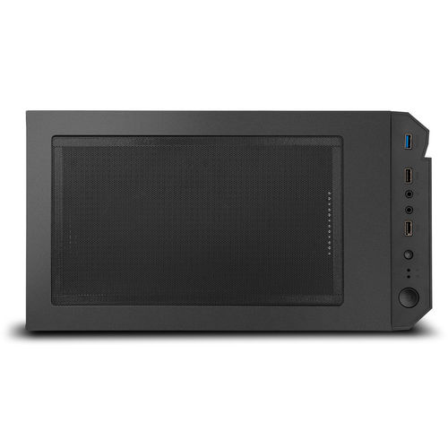 Caja Semitorre/Atx Nox Hummer Frost S/Fuente Usb3.0 Negra Argb Rainbow C/Ventana | Quonty.com | NXHUMMERFROST