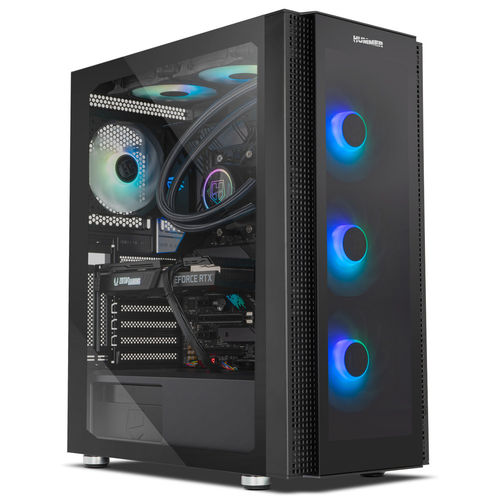 Caja Semitorre/Atx Nox Hummer Horus S/Fuente Usb3.0 Negra Argb C/Ventana | Quonty.com | NXHUMMERHORUS
