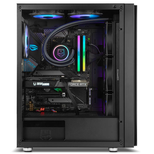 Caja Semitorre/Atx Nox Hummer Horus S/Fuente Usb3.0 Negra Argb C/Ventana | Quonty.com | NXHUMMERHORUS