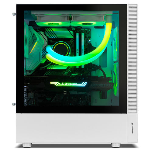 Caja Semitorre/Atx Nox Hummer Nemesis S/Fuente Usb3.0 Blanca Argb C/Ventana | Quonty.com | NXHUMMERNMSSWH