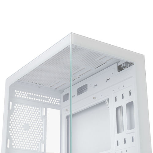 Caja Semitorre/Atx Nox Hummer Vision S/Fuente Usb3.0 Blanca Argb C/Ventana | Quonty.com | NXHUMMERVSNWH