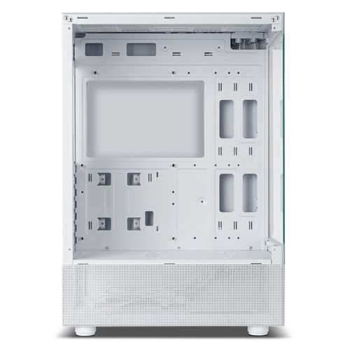 Caja Semitorre/Atx Nox Hummer Vision S/Fuente Usb3.0 Blanca Argb C/Ventana | Quonty.com | NXHUMMERVSNWH