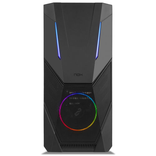 Caja Semitorre/Atx Nox Infinity Delta S/Fuente Usb3.0 Negra Argb C/Ventana | Quonty.com | NXINFTYDELTA
