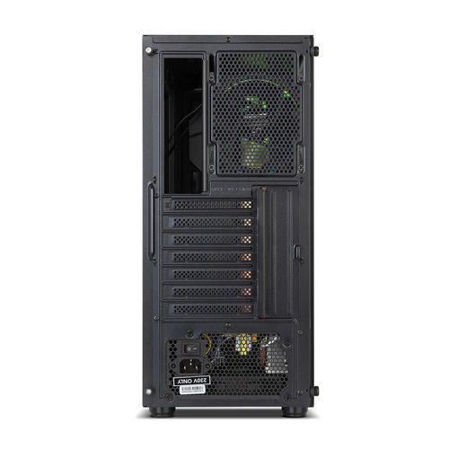Caja Semitorre/Atx Nox Infinity Gamma S/Fuente Usb3.0 Negra A-Rgb C/Ventana | Quonty.com | NXINFTYGAMMA