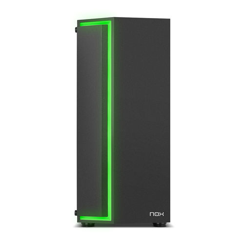 Caja Semitorre/Atx Nox Infinity Gamma S/Fuente Usb3.0 Negra A-Rgb C/Ventana | Quonty.com | NXINFTYGAMMA