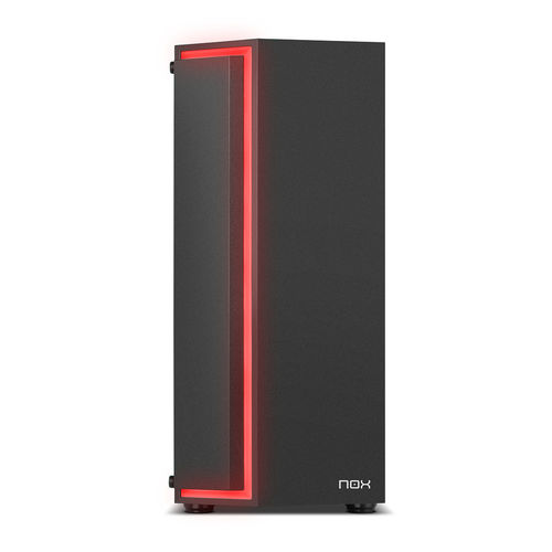 Caja Semitorre/Atx Nox Infinity Gamma S/Fuente Usb3.0 Negra A-Rgb C/Ventana | Quonty.com | NXINFTYGAMMA
