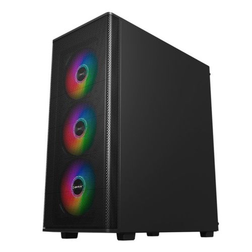 Caja Semitorre/Atx Unyka Mir100 S/Fuente Usb3.0 Negra Argb C/Ventana | Quonty.com | UK511303