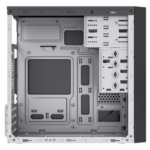 Caja Semitorre/Micro-Atx Unyka Aero C12 V2 S/Fuente Usb3.0 Negra | Quonty.com | UK52110V2