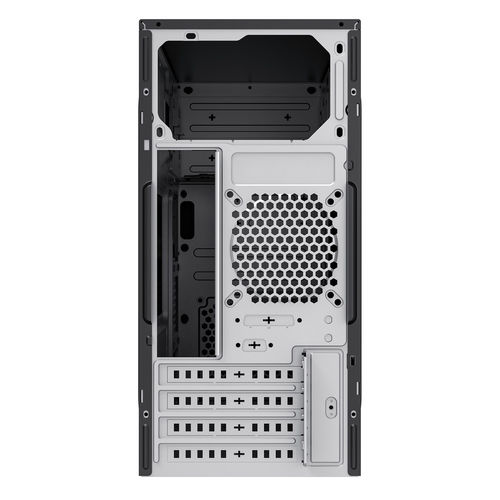 Caja Semitorre/Micro-Atx Unyka Aero C12 V2 S/Fuente Usb3.0 Negra | Quonty.com | UK52110V2