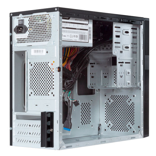Caja Semitorre/Micro-Atx Unyka Grey Rain Evo S/Fuente Usb3.0 Negra | Quonty.com | 52088