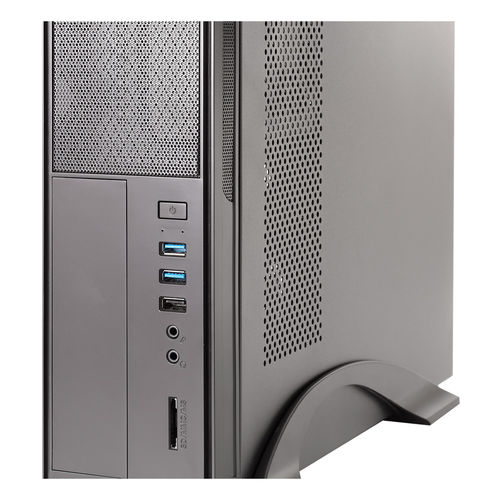 Caja Sobremesa/Micro-Atx Unyka Uk2010 Slim 300w 85+ Usb3.0 Negra | Quonty.com | 52085