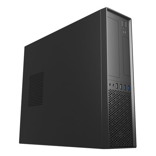 Caja Sobremesa/Micro-Atx Unyka Uk3001 Slim S/Fuente Usb3.0 Negra | Quonty.com | UK52168