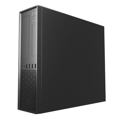 Caja Sobremesa/Micro-Atx Unyka Uk3001 Slim S/Fuente Usb3.0 Negra | Quonty.com | UK52168