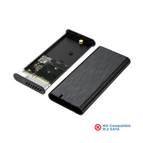 Caja Ssd Aisens M.2 Asm2-008b Usb3.2 Gen2 Nfgg/Nvme Negra | Quonty.com | ASM2-008B