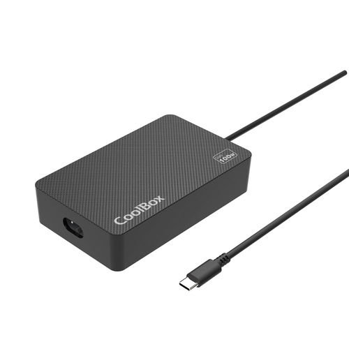 Cargador Automatico Coolbox 100w Usb-C Gan | Quonty.com | COO-NB100-UC