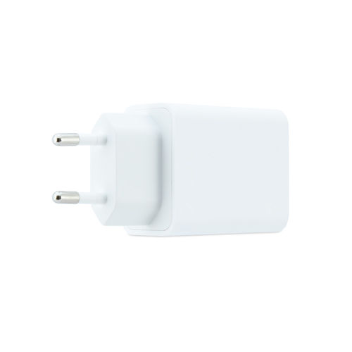 Cargador Usb Pared Coolbox Gan 45w Usb-C/Usb-A Qc3.0 Blanco | Quonty.com | COO-CUP-45CA