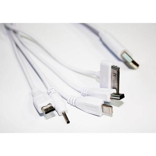 Cable Usb Coolbox Usb2.0 M - Multi Datos/Carga Blanc | Quonty.com | COO-MULTUC03