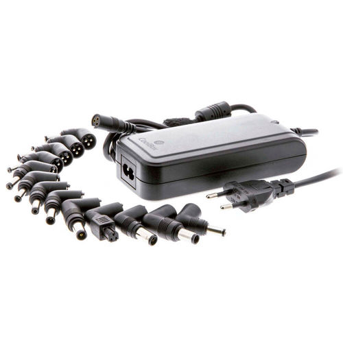 Cargador Automatico Coolbox 90w 14 Puntas Y Usb2.1a | Quonty.com | FALCOONB90U