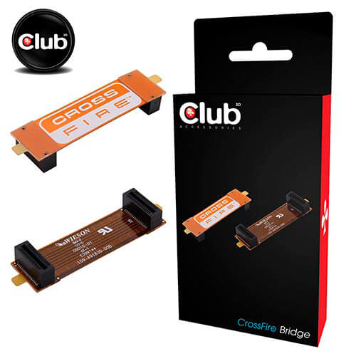 Cable Crossfire Bridge Club-3d Vga Ati | Quonty.com | CAC-CB