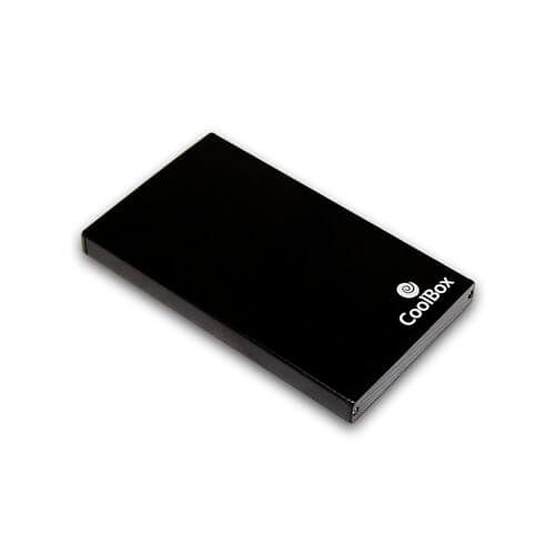 Caja Hdd Coolbox Slimchase 2502 2.5&Quot; Usb2.0 Negra | Quonty.com | CAJCOOHD2502