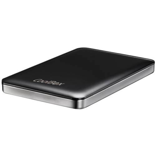Caja Hdd Coolbox Slimchase 2532 2.5'' Usb3.0 Negra | Quonty.com | COO-HD2532N